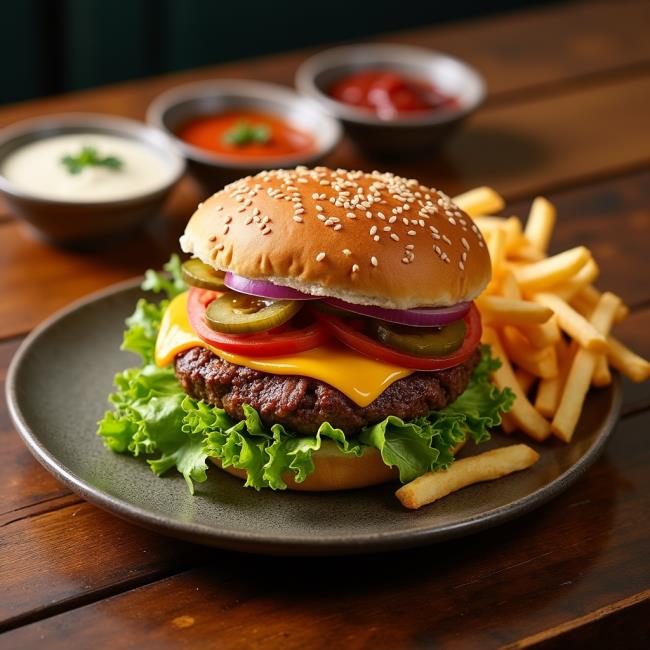 PARMESAN BURGER