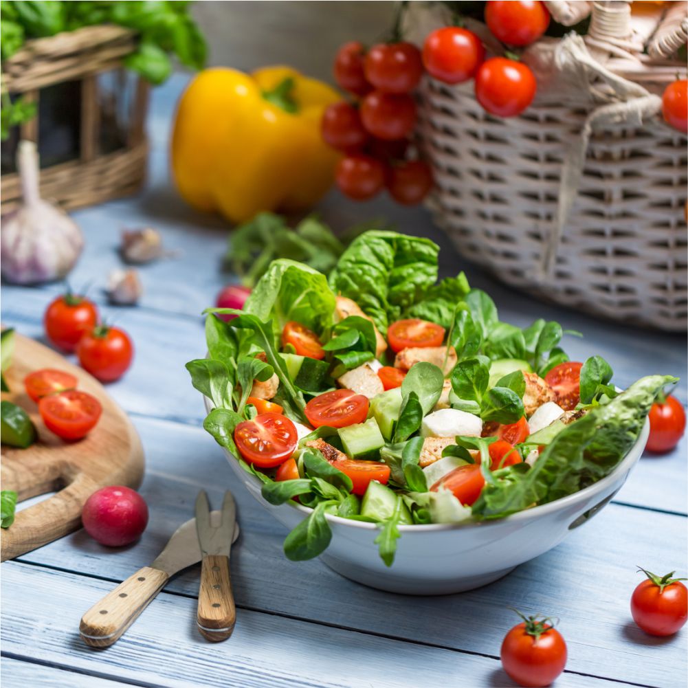 IZGARA TAVUKLU SALATA